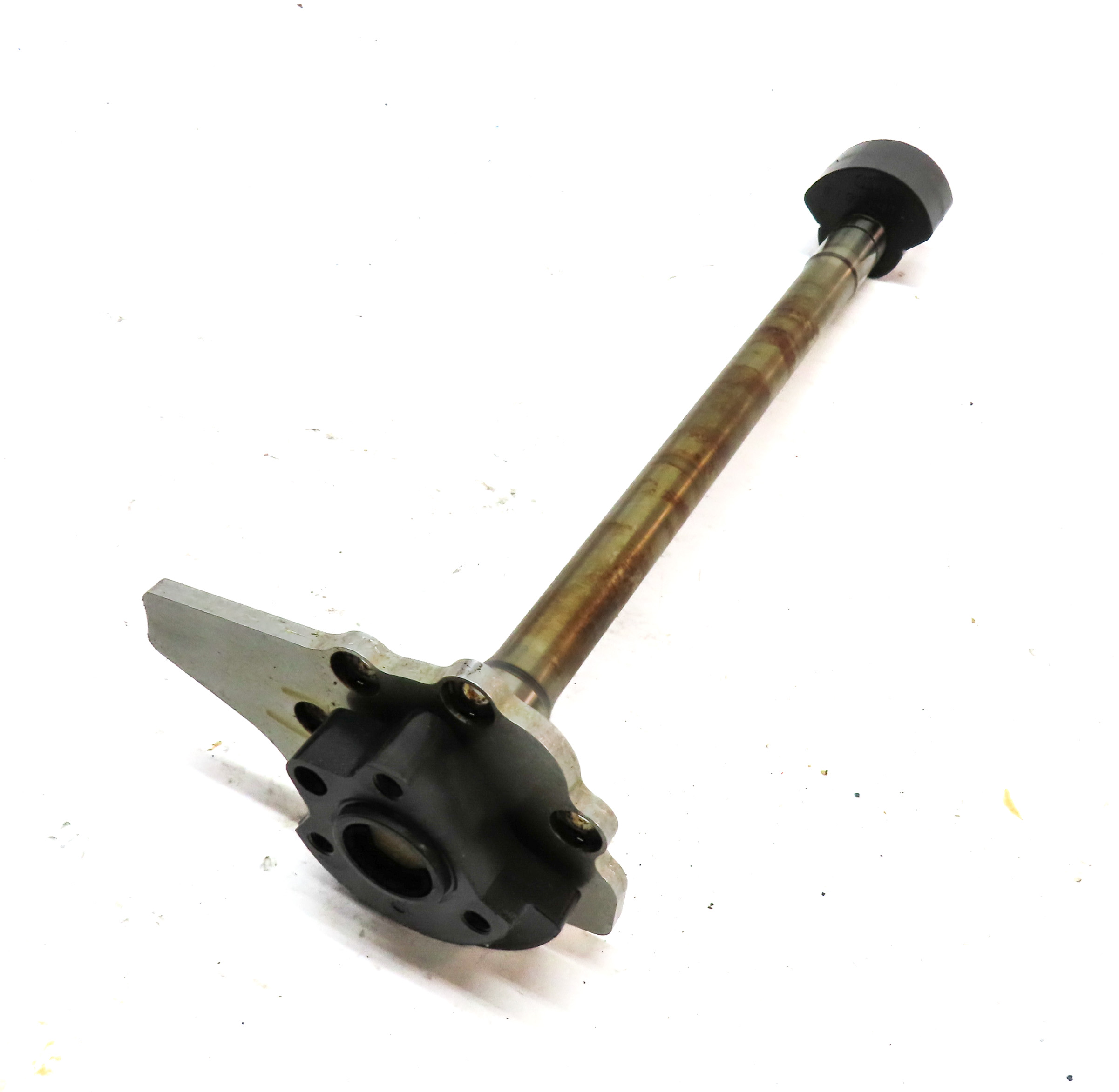 2011 AUDI Q5 (B8 8R) 3.2L (CALB) ENGINE MOTOR SPROCKET BALANCER w/ INPUT SHAFT — exact item pictured
